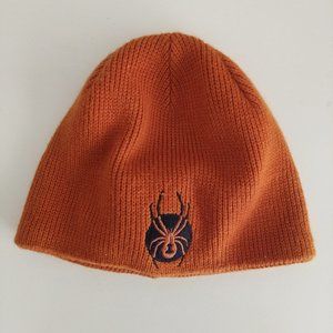 Spyder Men's Winter Skull Cap, Fleece-Lined, Orange